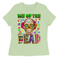 Matcha Day of the dead Ladies Tee - RanaPortraitStore