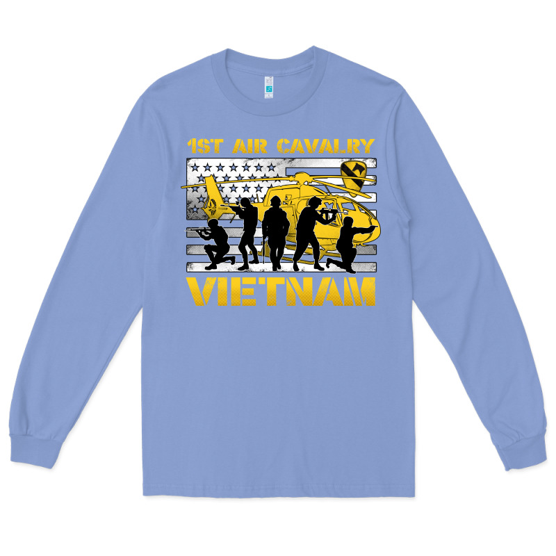 1st Air Cavalry Vietnam Veteran Long Sleeve Tee by Jasminsmagicworld | Teevron