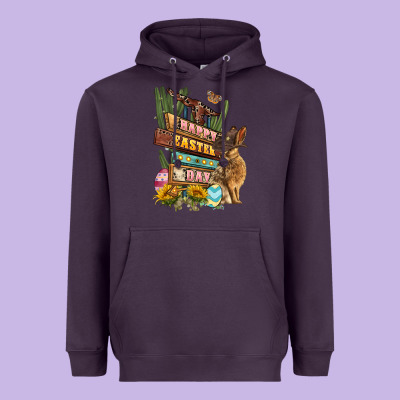Easter Day Rodeo Heavyweight Hoodie Designed By Lillyallendesigns
