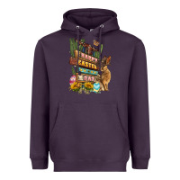 Plum Easter Day rodeo Heavyweight Hoodie - LillyAllenDesigns