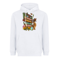 White Easter Day rodeo Heavyweight Hoodie - LillyAllenDesigns