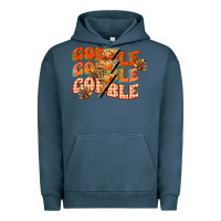 Pigment Midnight Navy gobble gobble gobble Urban Hoodie - CowGirlArtShop