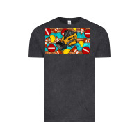 Vintage Black skidsteer sippy Vintage Tee - Artiststas