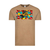 Vintage Coffee skidsteer sippy Vintage Tee - Artiststas