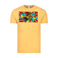 Vintage Mustard skidsteer sippy Vintage Tee - Artiststas