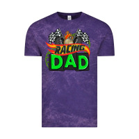 Cloud Purple racing dad with racing  equipment Vintage Tee - AdoDesignShop