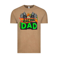 Vintage Coffee racing dad with racing  equipment Vintage Tee - AdoDesignShop