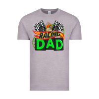 Vintage Zinc racing dad with racing  equipment Vintage Tee - AdoDesignShop
