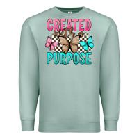 Seafoam created with a purpose Premium Sweatshirt - Artiststas
