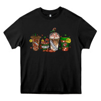 Black american football coffee cups Heavy Core Tee - texasbilliewilder