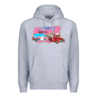 Heather Grey Queen Junker Premium Hoodie - Bettercallsaul