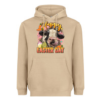 Mushroom Happy Easter Day Heavyweight Hoodie - LillyAllenDesigns