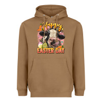 Toasted Coconut Happy Easter Day Heavyweight Hoodie - LillyAllenDesigns