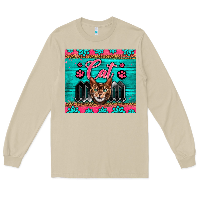 Western Bengal Cat Mom Long Sleeve Tee by LillyAllenDesigns | Teevron