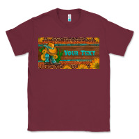 Burgundy preview custom cowboy boots sunflowers and cactus license plate Classic Tee - Artiststas