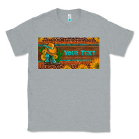 Heather Grey preview custom cowboy boots sunflowers and cactus license plate Classic Tee - Artiststas