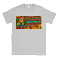 Moon Dust preview custom cowboy boots sunflowers and cactus license plate Classic Tee - Artiststas