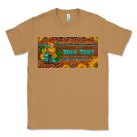 Toasted Coconut preview custom cowboy boots sunflowers and cactus license plate Classic Tee - Artiststas