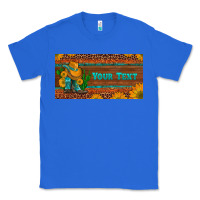 True Royal preview custom cowboy boots sunflowers and cactus license plate Classic Tee - Artiststas