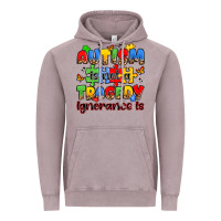 Autism Is Not A Tragedy Ignorance Is Vintage Hoodie | Teevron