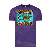 Cloud Purple howdy Vintage Tee - JahusDesignShop