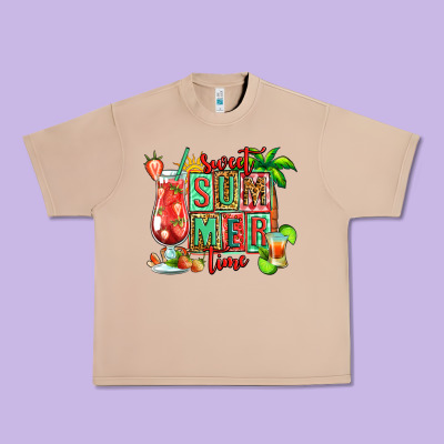Sweet Summer Time Margarita Urban Heavy Tee Designed By Jasminsmagicworld