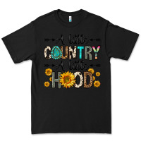 Black a little country a little hood Premium Tee - Zillion Design Studio