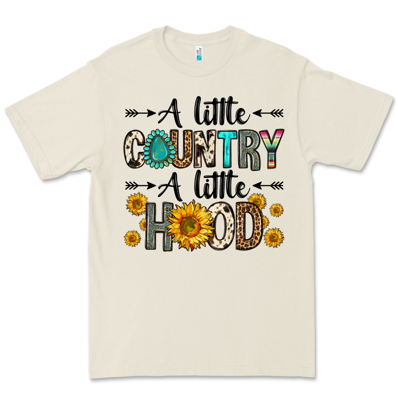 A Little Country A Little Hood Premium Tee by Zillion Design Studio | Teevron