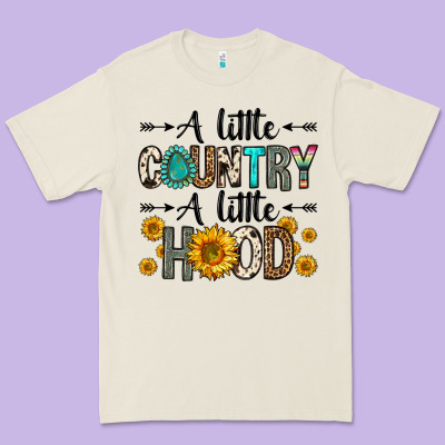 A Little Country A Little Hood Premium Tee Designed By Zillion Design Studio