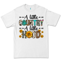 White a little country a little hood Premium Tee - Zillion Design Studio