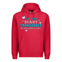 Cardinal im scary transgender the media warned you about Premium Hoodie - JahusDesignShop