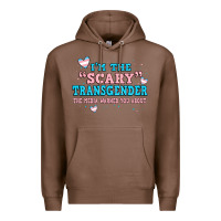 Chestnut im scary transgender the media warned you about Premium Hoodie - JahusDesignShop