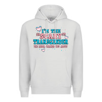 Dove Grey im scary transgender the media warned you about Premium Hoodie - JahusDesignShop