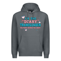 Rock im scary transgender the media warned you about Premium Hoodie - JahusDesignShop