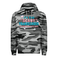 Slate Camo im scary transgender the media warned you about Premium Hoodie - JahusDesignShop