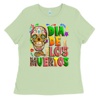 Matcha Dia de los muertos Ladies Tee - RanaPortraitStore
