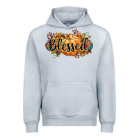 Heather Grey blessed Urban Hoodie - CowGirlArtShop