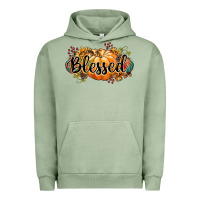 Pigment Oil Green blessed Urban Hoodie - CowGirlArtShop