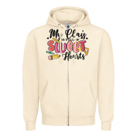 Sandshell my class is full of sweethearts Zipper Hoodie - MaliasSmallBusiness