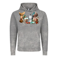 Cloud Rock coffee tools coffee cups Vintage Hoodie - AdoDesignShop