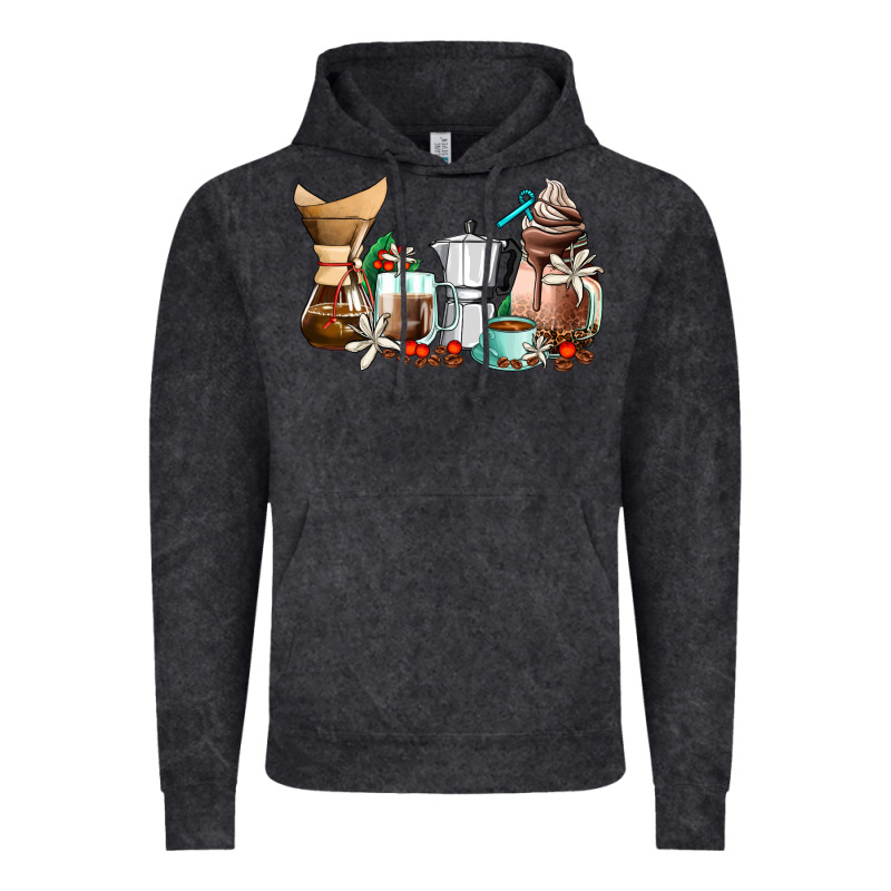 Coffee Tools Coffee Cups Vintage Hoodie by AdoDesignShop | Teevron