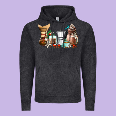 Coffee Tools Coffee Cups Vintage Hoodie Designed By Adodesignshop