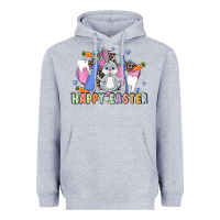 Heather Grey Easter Easter Dental Heavyweight Hoodie - LillyAllenDesigns