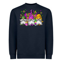 Navy mardi gras gnomes Heavyweight Sweatshirt - Jasminsmagicworld