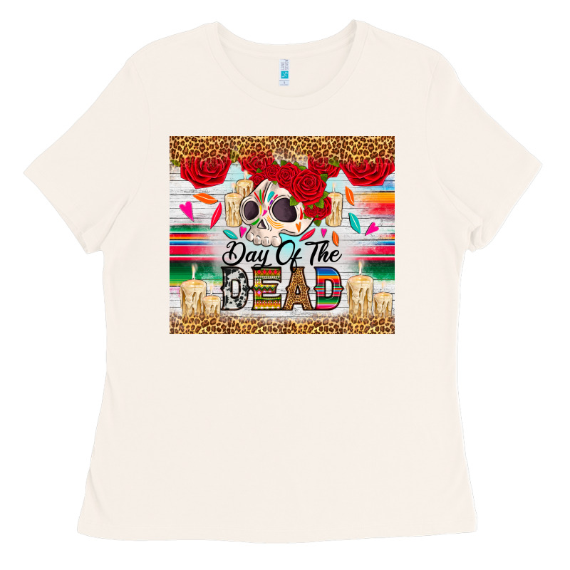 Day Of The Dead Skeleton Ladies Tee by RanaPortraitStore | Teevron