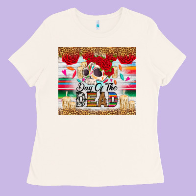 Ladies Tee Day of the dead skeleton