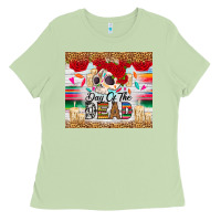 Matcha Day of the dead skeleton Ladies Tee - RanaPortraitStore