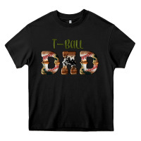 Black sport t ball dad Heavy Core Tee - Artiststas