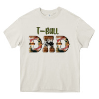 Cream sport t ball dad Heavy Core Tee - Artiststas