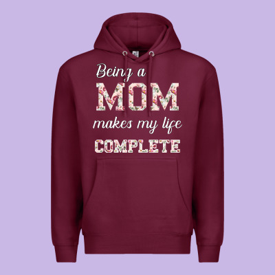 Being A Mom Makes My Life Complete For Dark Premium Hoodie Designed By Bettercallsaul
